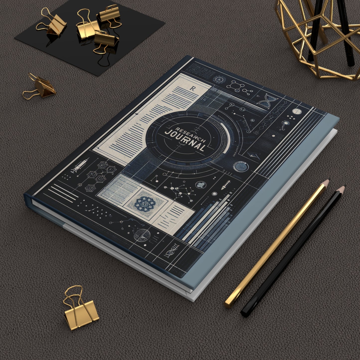 Hardcover Journal for Researchers