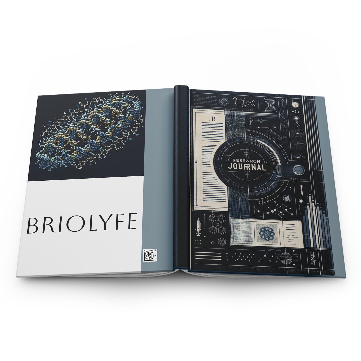 Hardcover Journal for Researchers