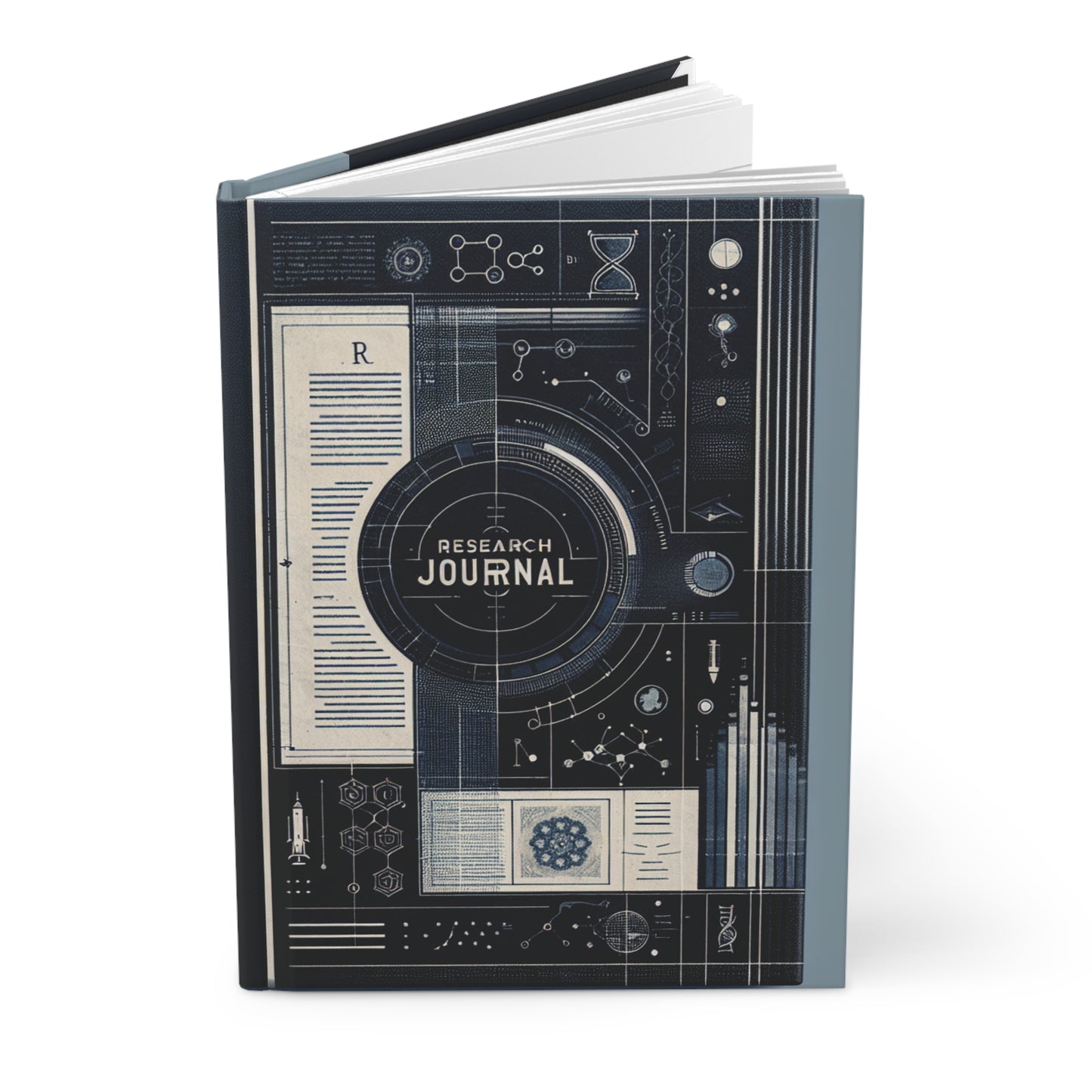 Hardcover Journal for Researchers